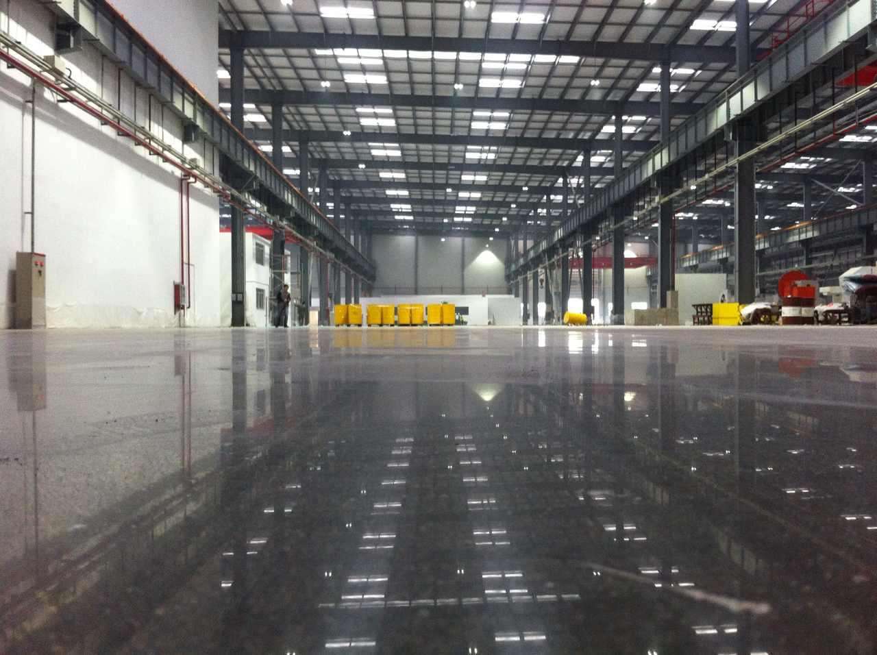 混凝土硬化剂地坪成为工业地坪的主流的原因