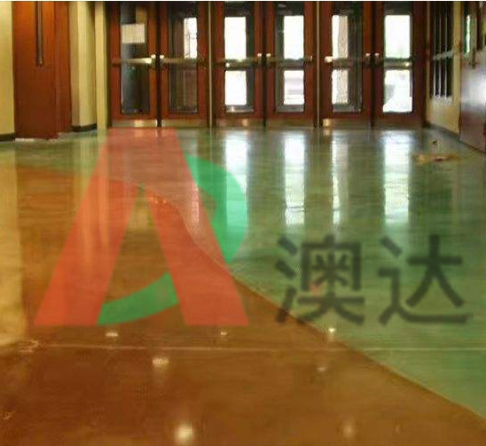 分散剂分享混凝土着色剂是如何对混凝土地坪 水泥地面进行着色？